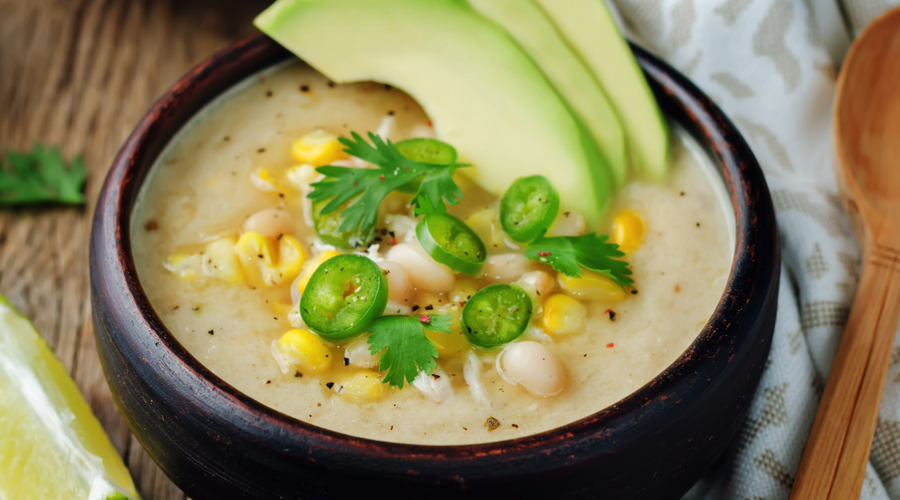 Uplevel'd Chicken-n-White Bean Chili