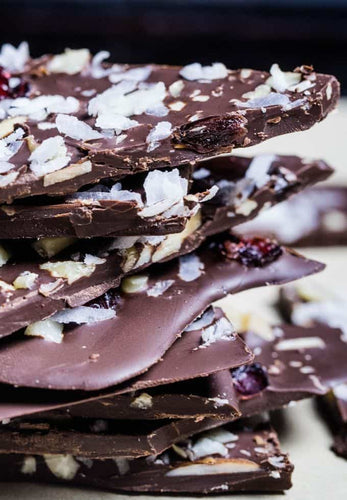 Wake the Dead Chocolate Bark with Sea Salt