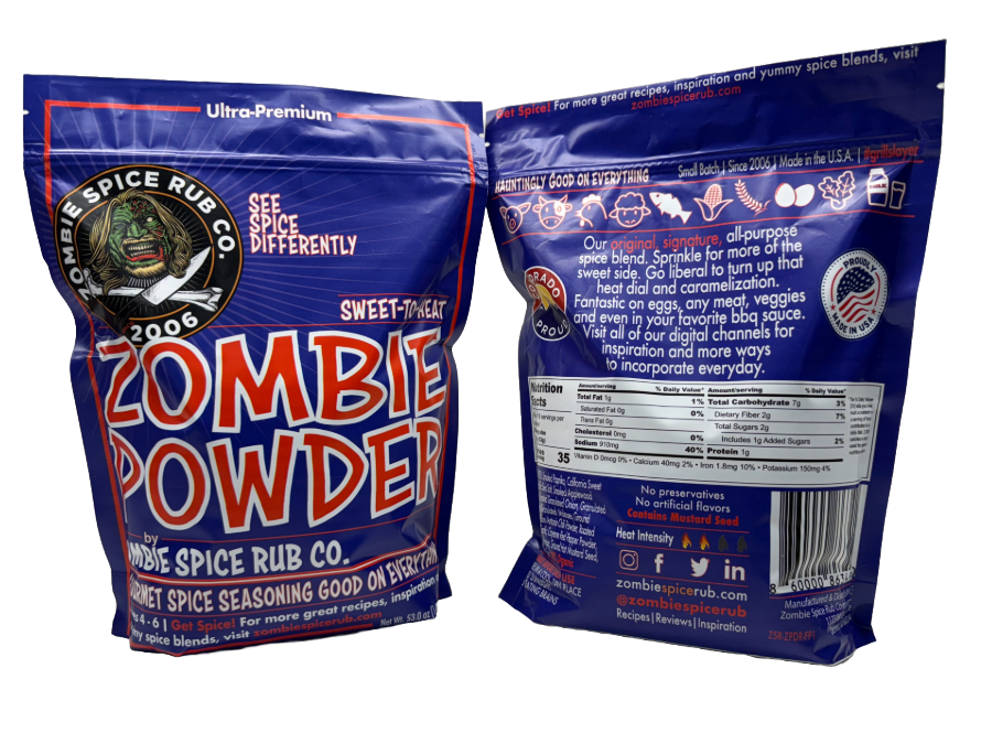 Zombie Powder: The Original, Sweet to Heat All-Purpose Spice Rub