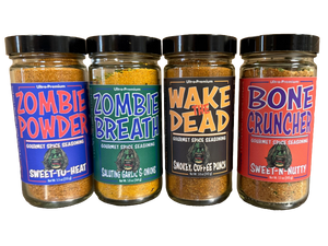Zombie Spice Rub Starter Pack: All-Purpose Spice Blends for Cooking