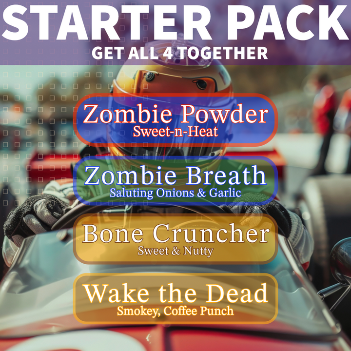 Zombie Spice Rub Starter Pack: All-Purpose Spice Blends for Cooking