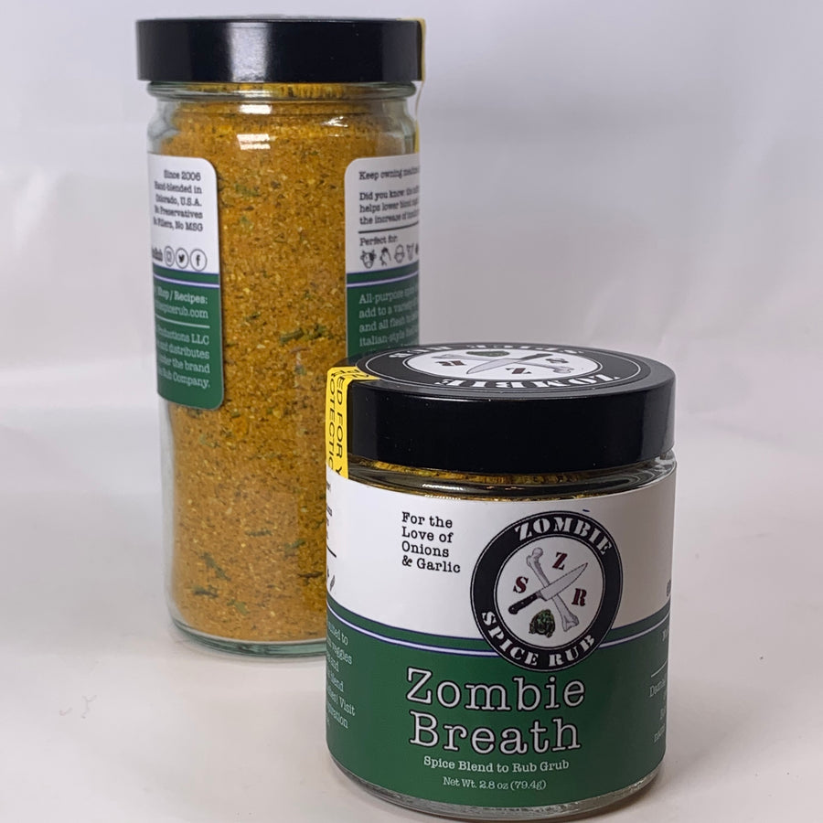 Zombie Breath: All-Purpose Spice Rub Saluting Onion and Garlic Flavors